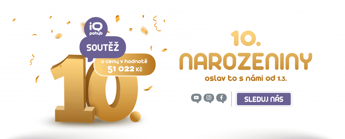 10. narozeniny IQ pohyb