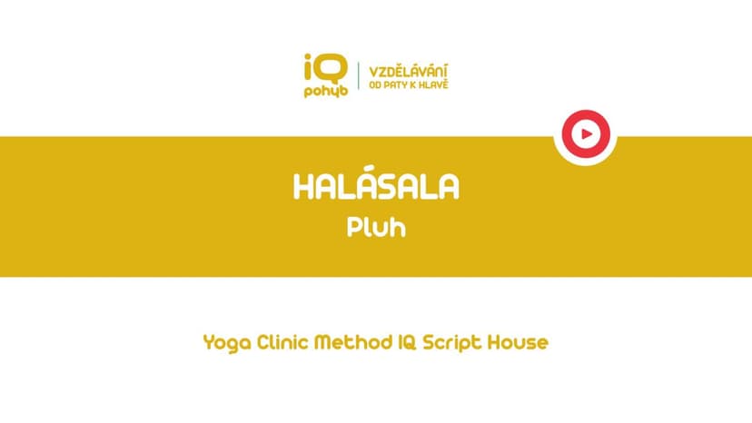 Yoga Clinic Method - Halásana - pluh