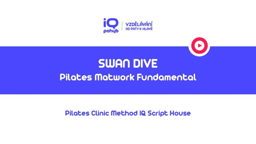 Pilates Clinic Method - Matwork - Swan Dive