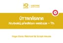 Yoga Clinic Method - Úttanásana - hluboký předklon vestoje − protažení Th