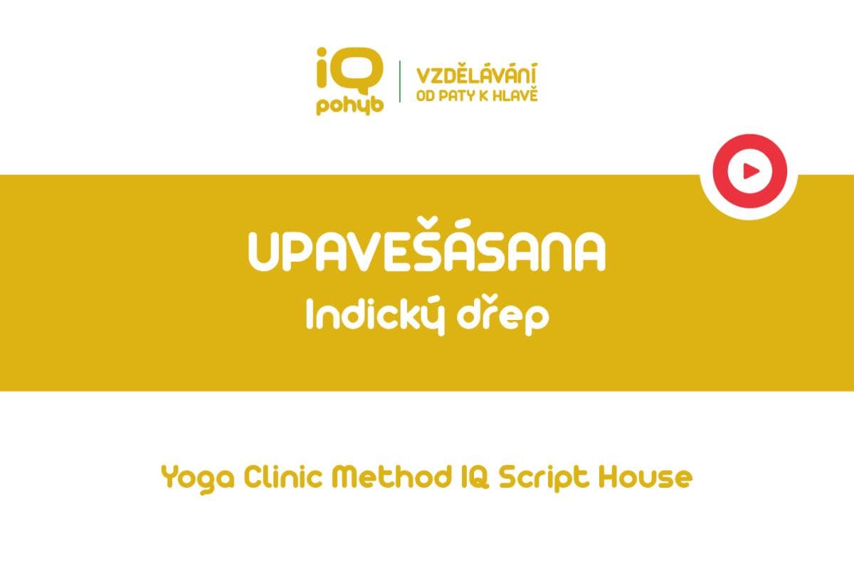 Yoga Clinic Method - Upavešásana - indický dřep 
