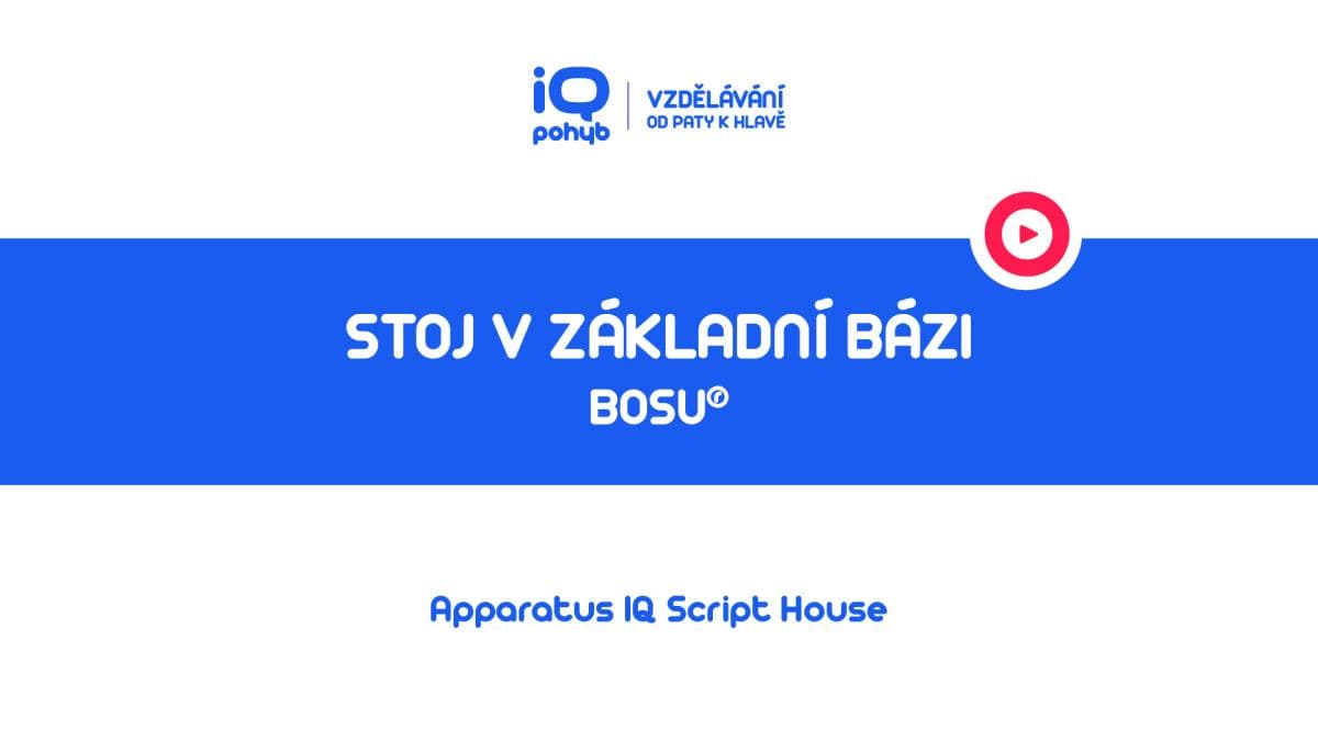 Bosu - Stoj na kopuli v základní bázi