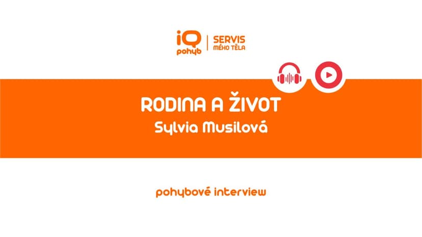 Podcast: Pohybové interview - Sylvia Musilová (2026)