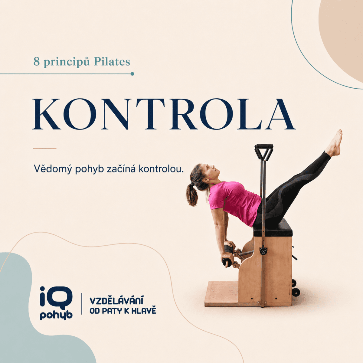 Kontrola v Pilates: proč nejde jen o pomalý pohyb