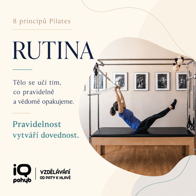 Rutina v Pilates: proč pravidelnost vytváří nový pohybový návyk