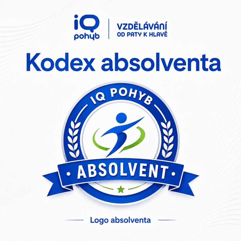 Kodex absolventa IQ pohyb Akademie a pravidla používání loga absolventa