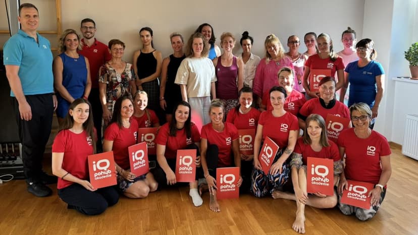 Dnes 14.8.2026 v IQ Pohyb: den závěrečných zkoušek
