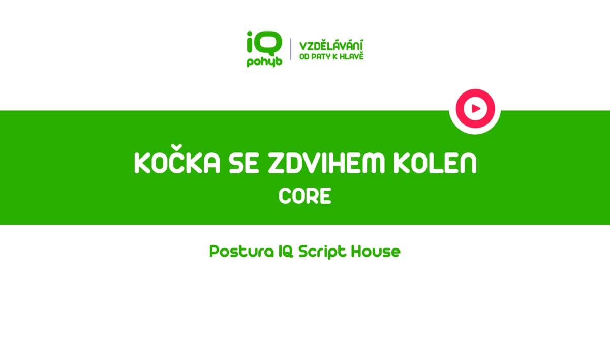 CORE - Kočka se zdvihem kolen