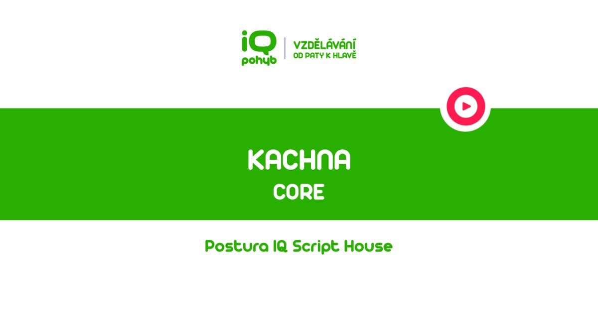 CORE - Sed v náklonu trupu na patách - Kachna