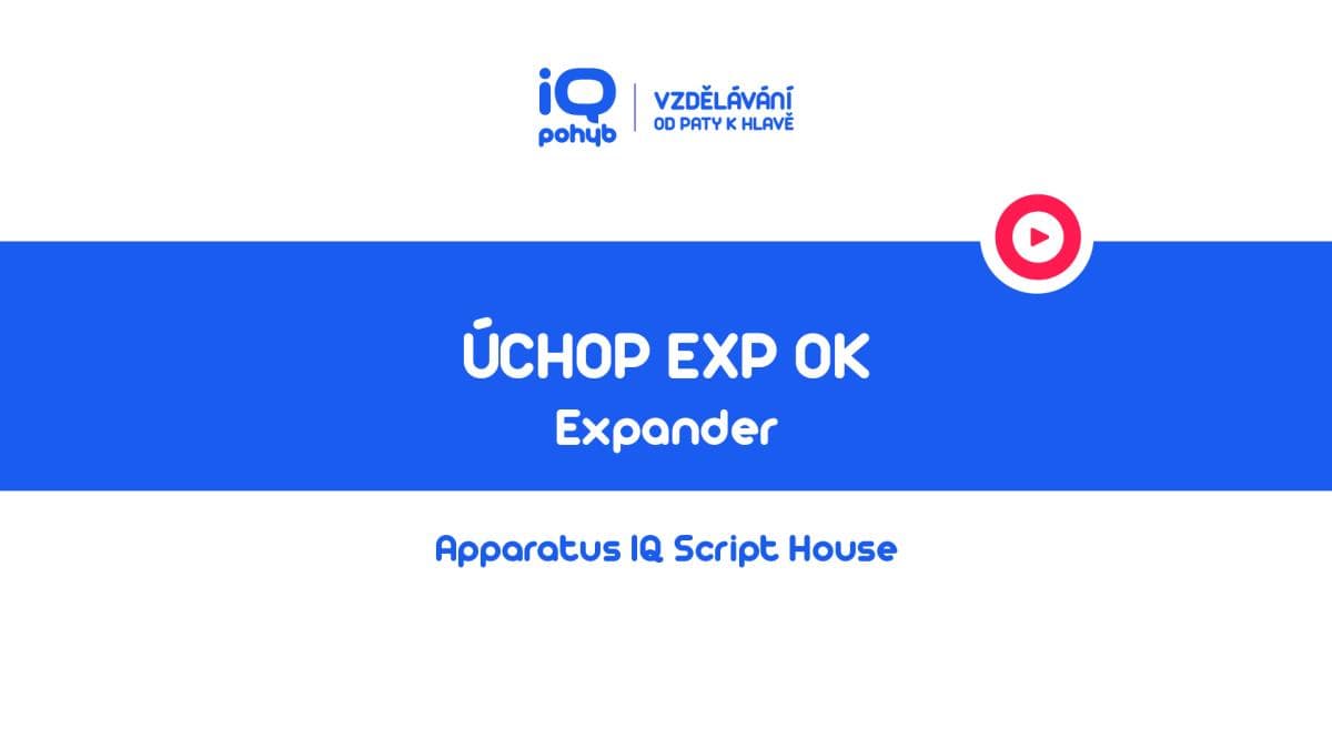 Expander - Úchop EXP „OK“