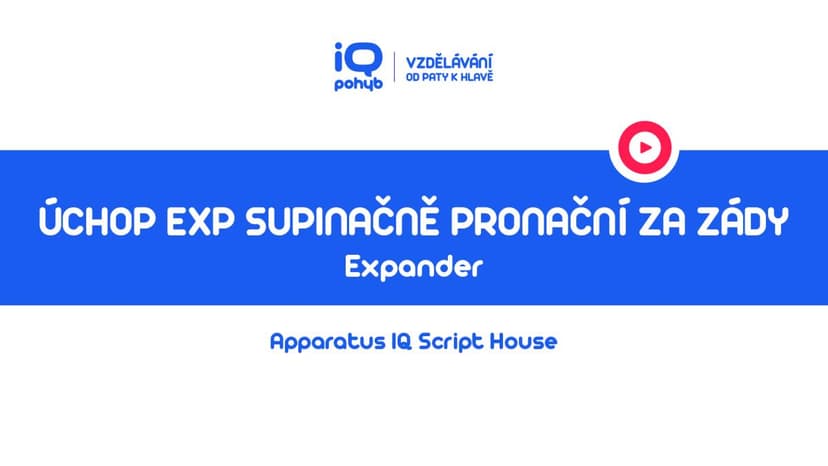 Expander - Úchop EXP "Supinačně-pronační"