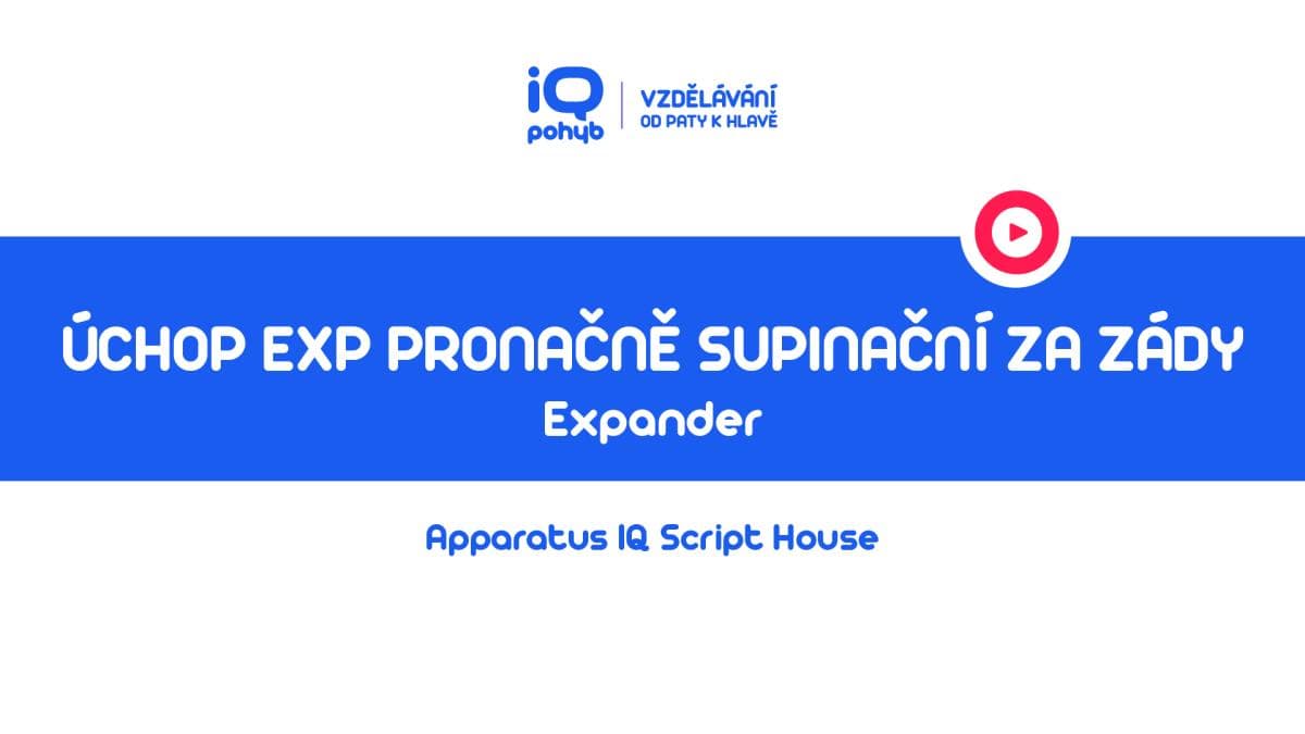 Expander - Úchop EXP "Pronačně-supinační"