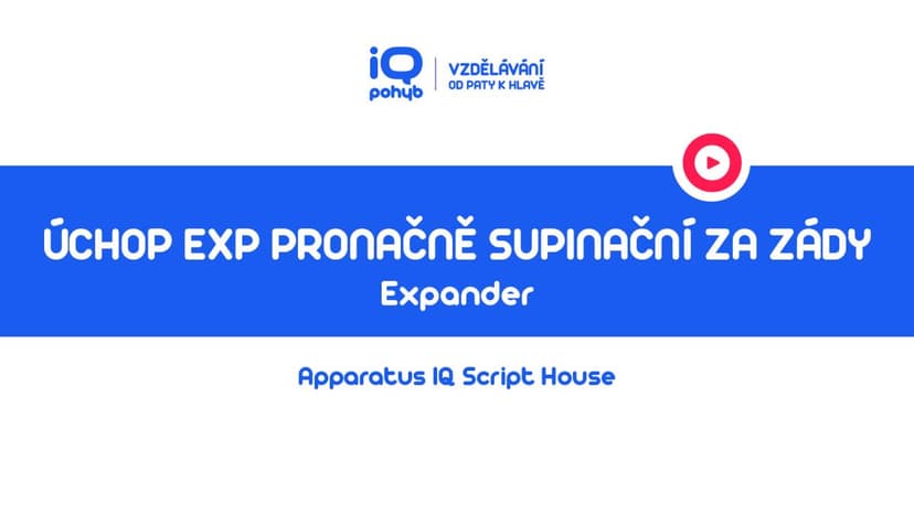 Expander - Úchop EXP "Pronačně-supinační"