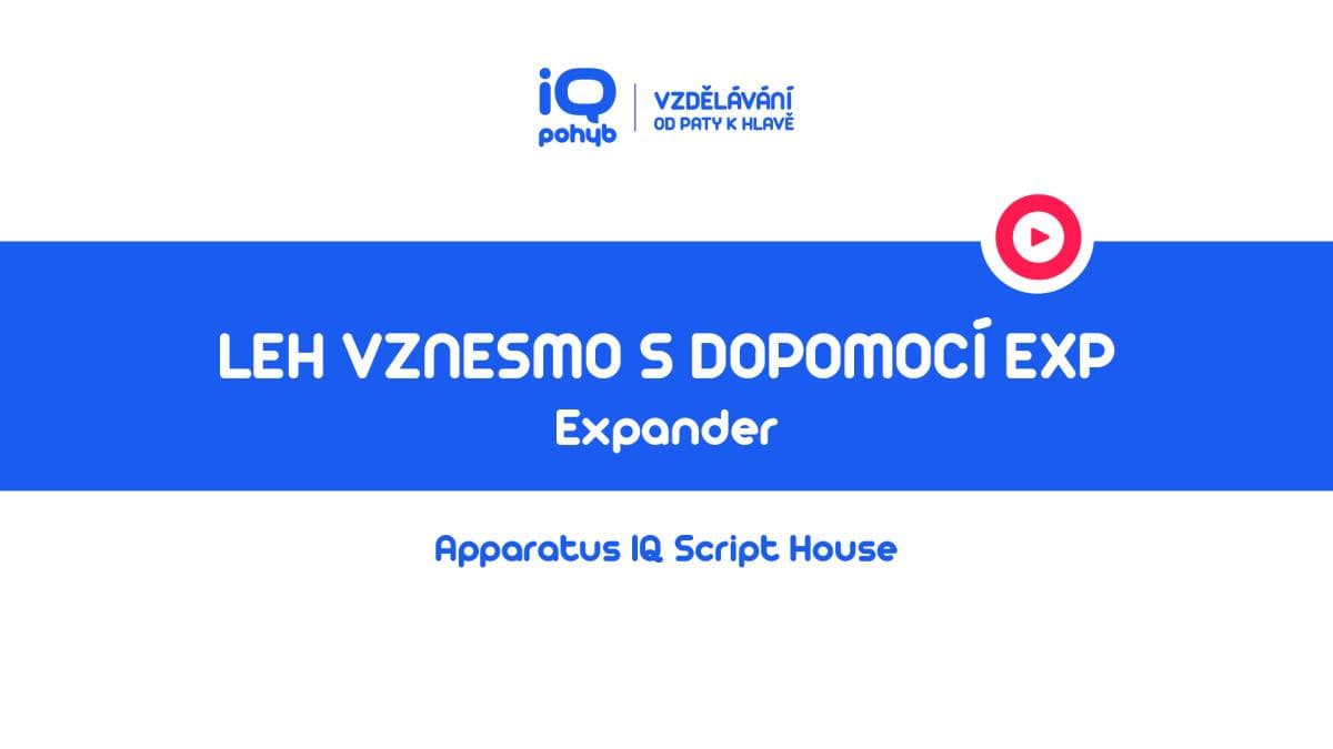 Expander - Leh vznesmo s dopomocí EXP