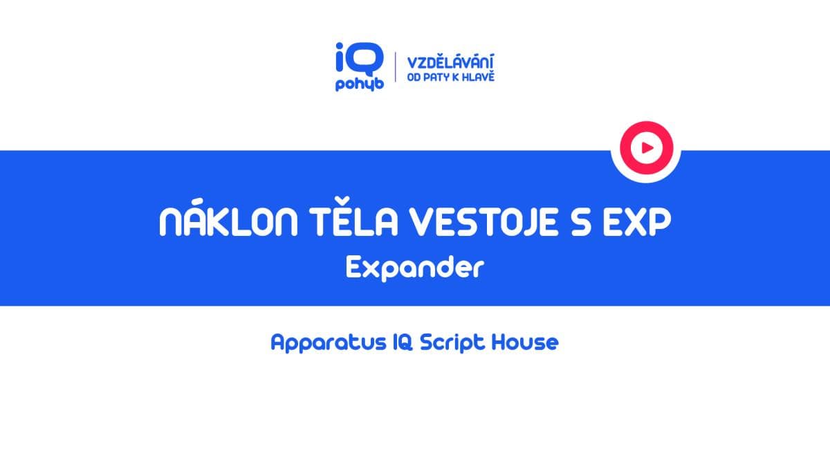Expander - Náklon těla vestoje s EXP