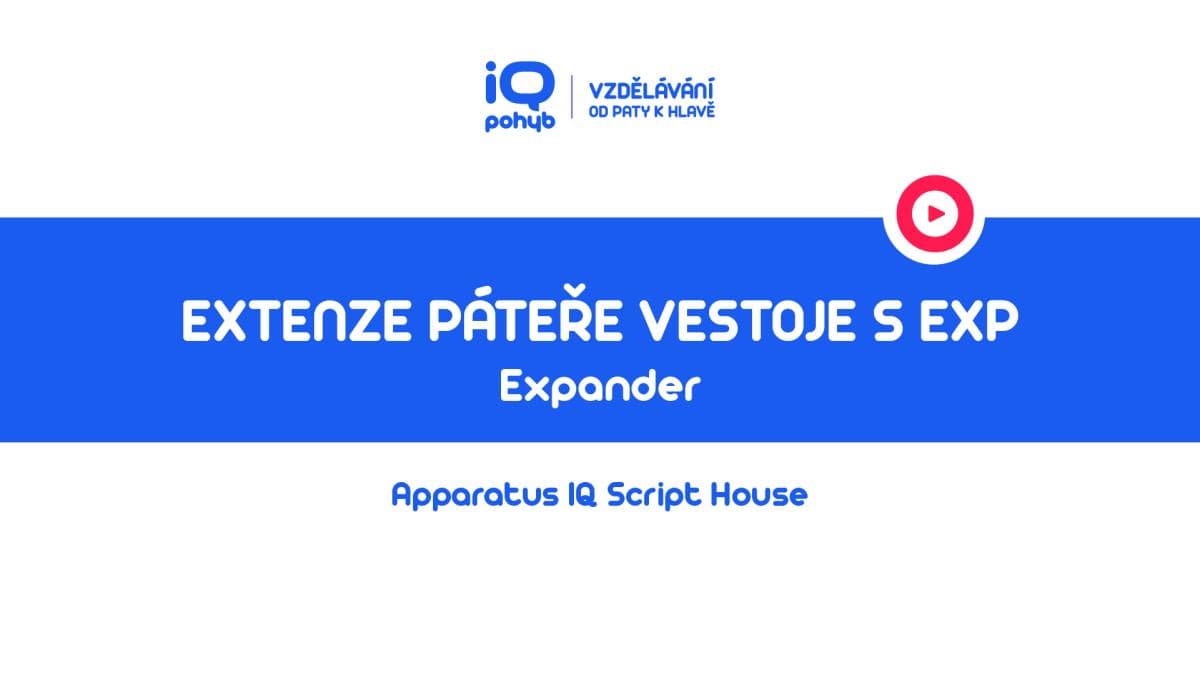 Expander - Extenze páteře vestoje s EXP