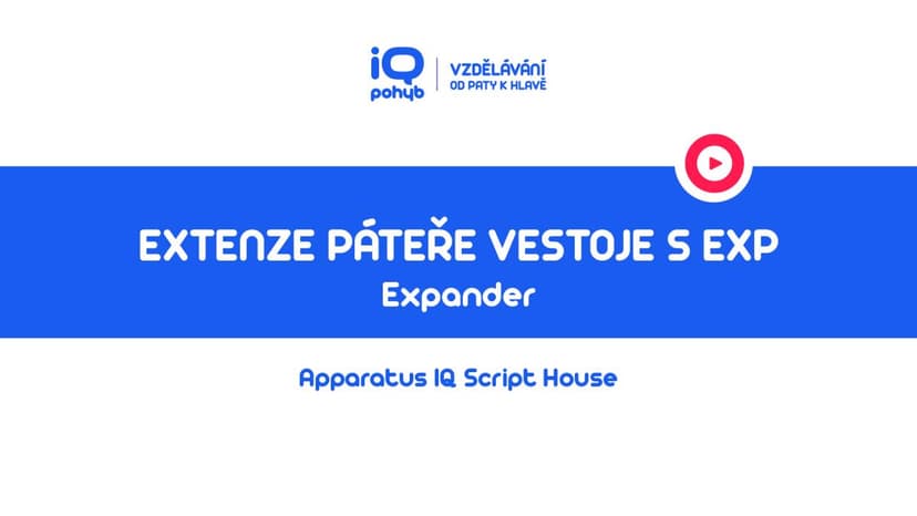 Expander - Extenze páteře vestoje s EXP