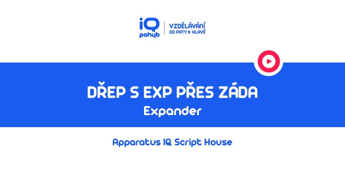 Expander - Dřep s EXP přes záda