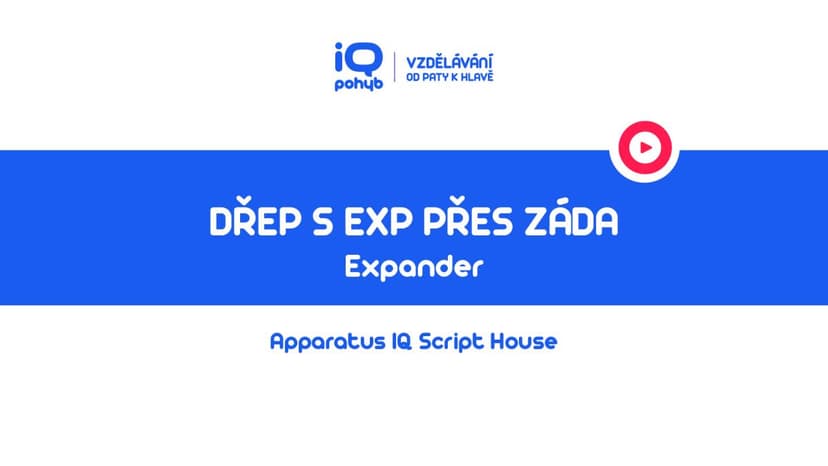 Expander - Dřep s EXP přes záda