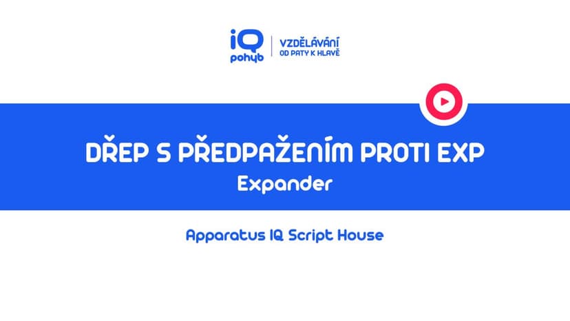 Expander - Dřep s předpažením