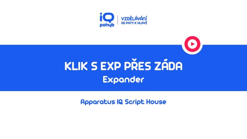 Expander - Klik s EXP přes záda