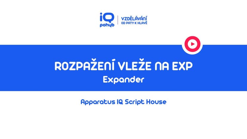 Expander - Rozpažení vleže na EXP
