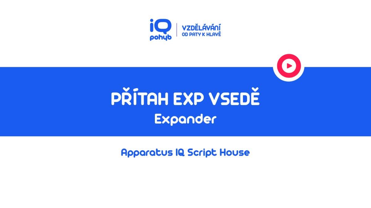 Expander - Přítah EXP vsedě
