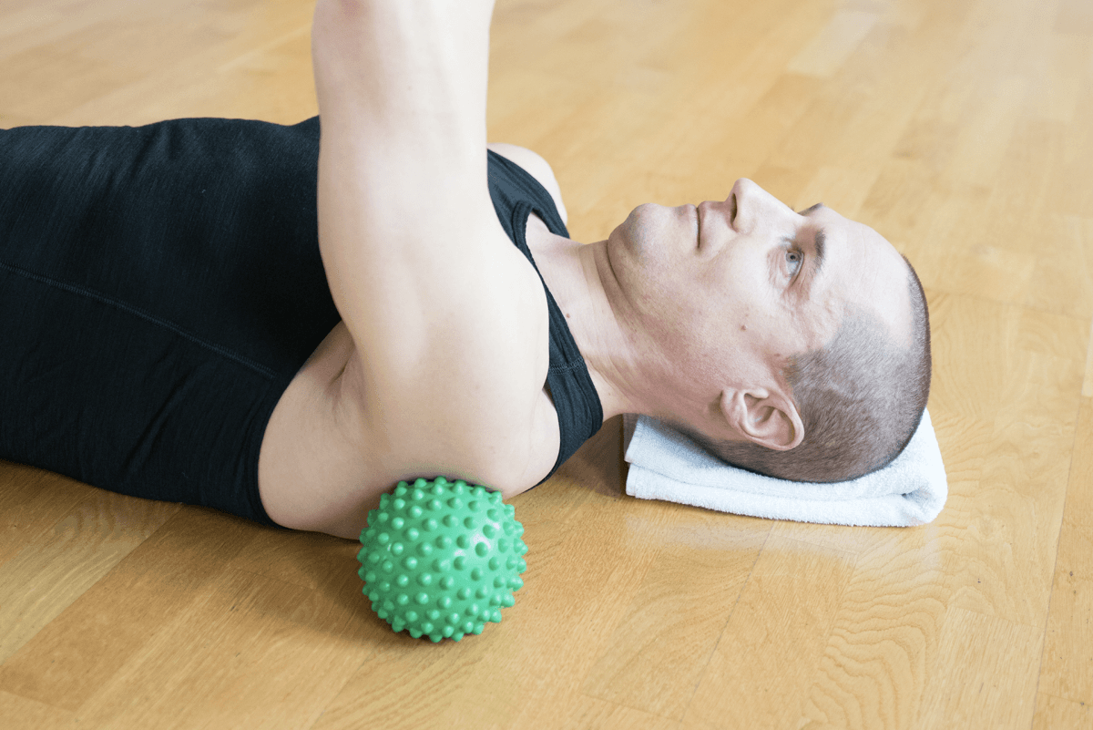 myofasciální autorelaxace – míčky 3