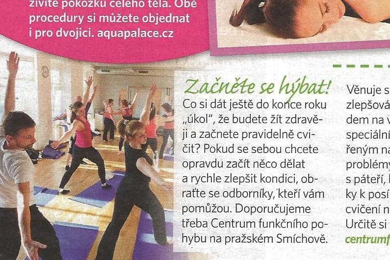 Začněte se hýbat!