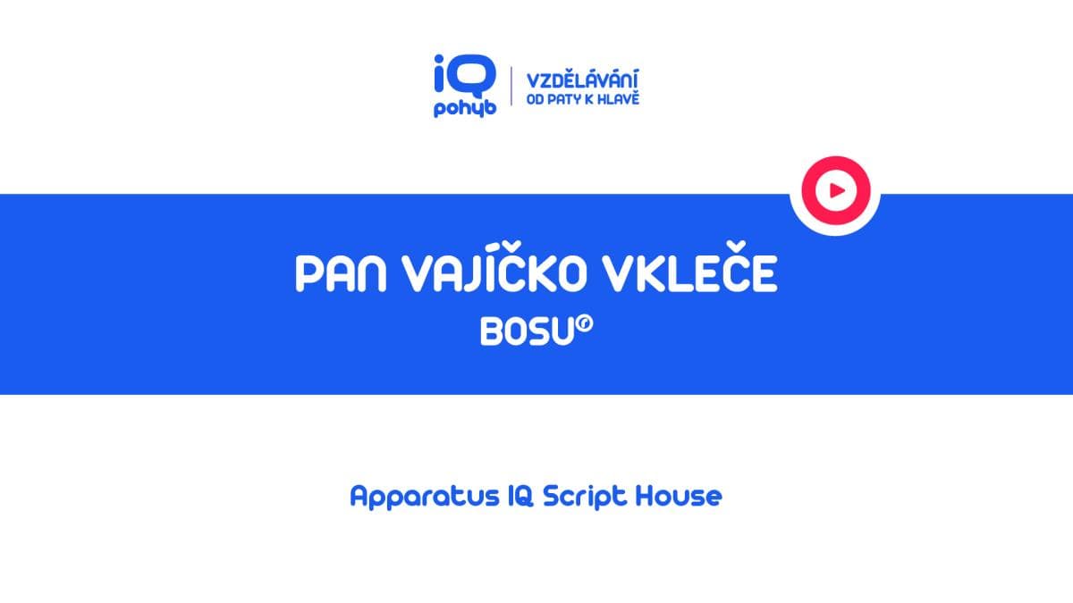 Bosu - Pan Vajíčko vkleče na kopuli