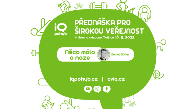 O lidské noze - záznam z přednášky