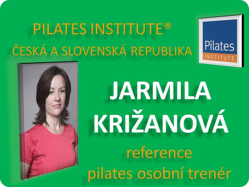 Jarmila Križanová - reference Pilates Osobní trenér