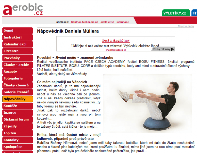 Nápovědník Daniela Müllera 2009