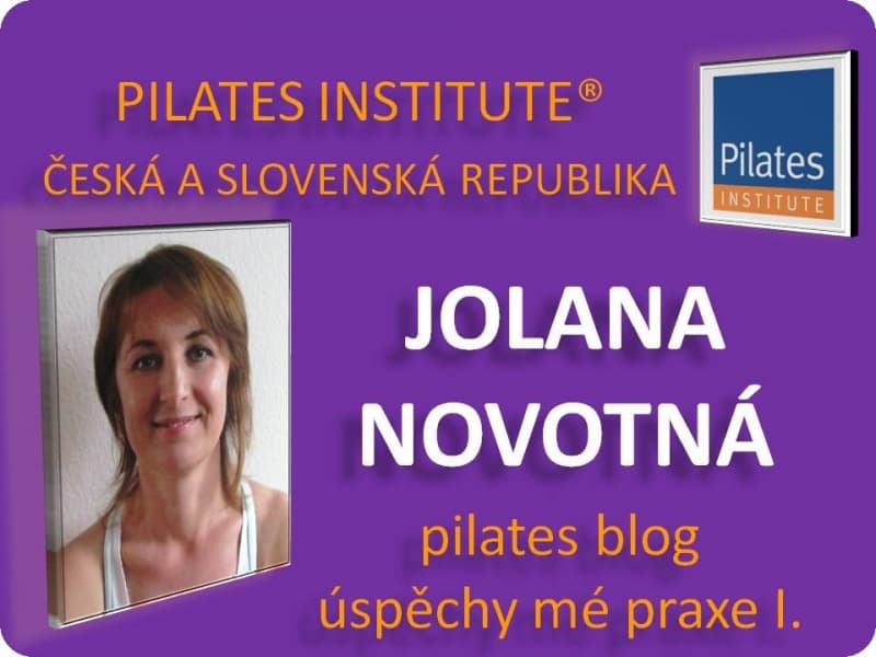 Pilates blog - Jolana Novotná - Reference klienta