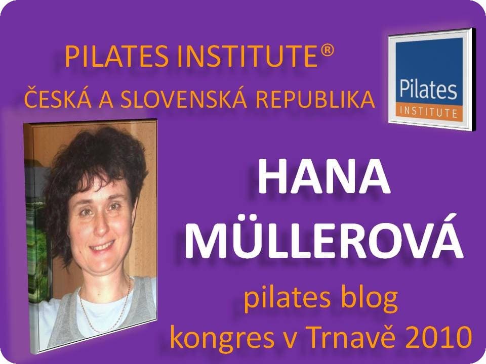Hana Müllerová - Pilates na Kongrese v Trnavě