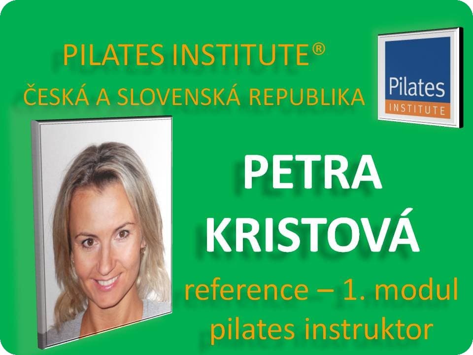 Petra Kristová - reference pilates matwork - modul 1