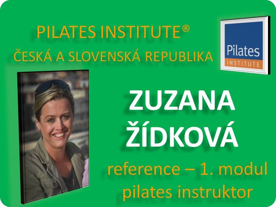 Zuzana Žídková - reference pilates matwork - modul 1