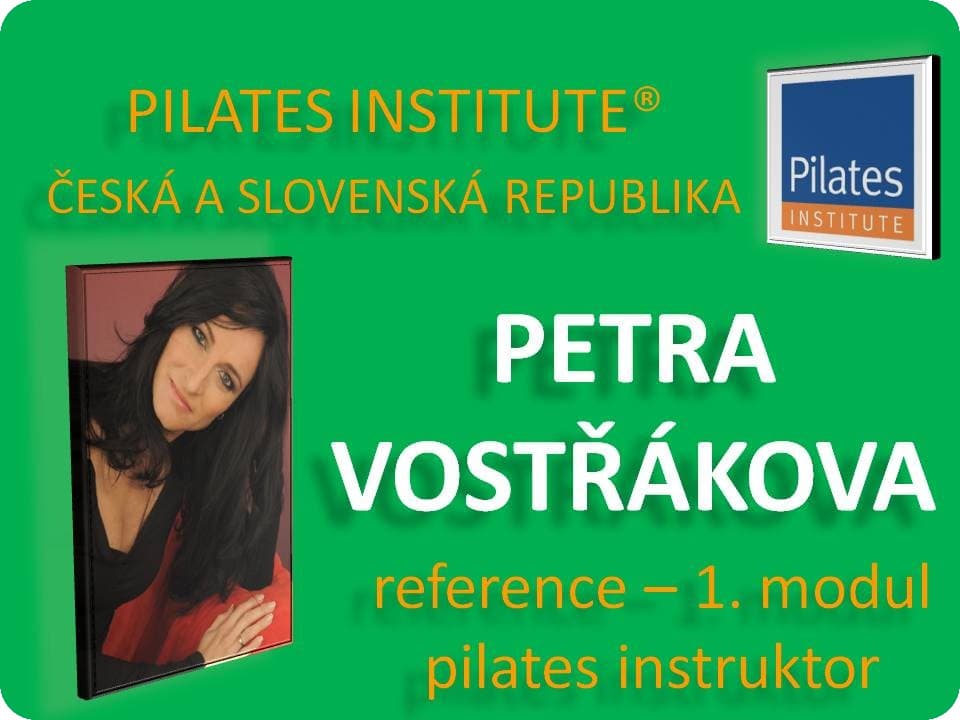Petra Vostřáková - reference pilates matwork - modul 1