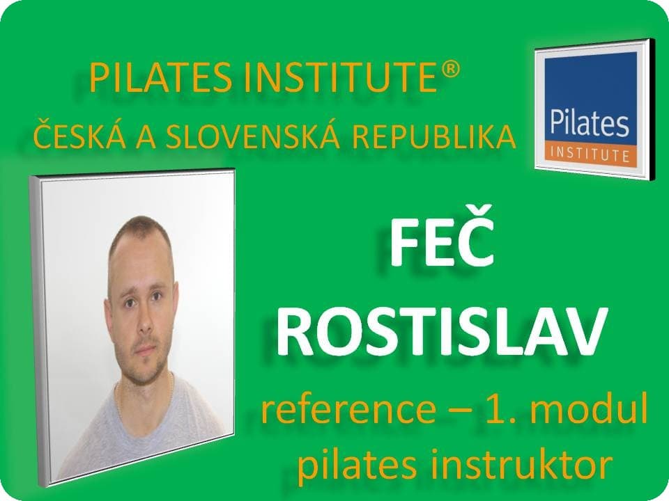 Rastislav Feč - reference pilates matwork - modul 1