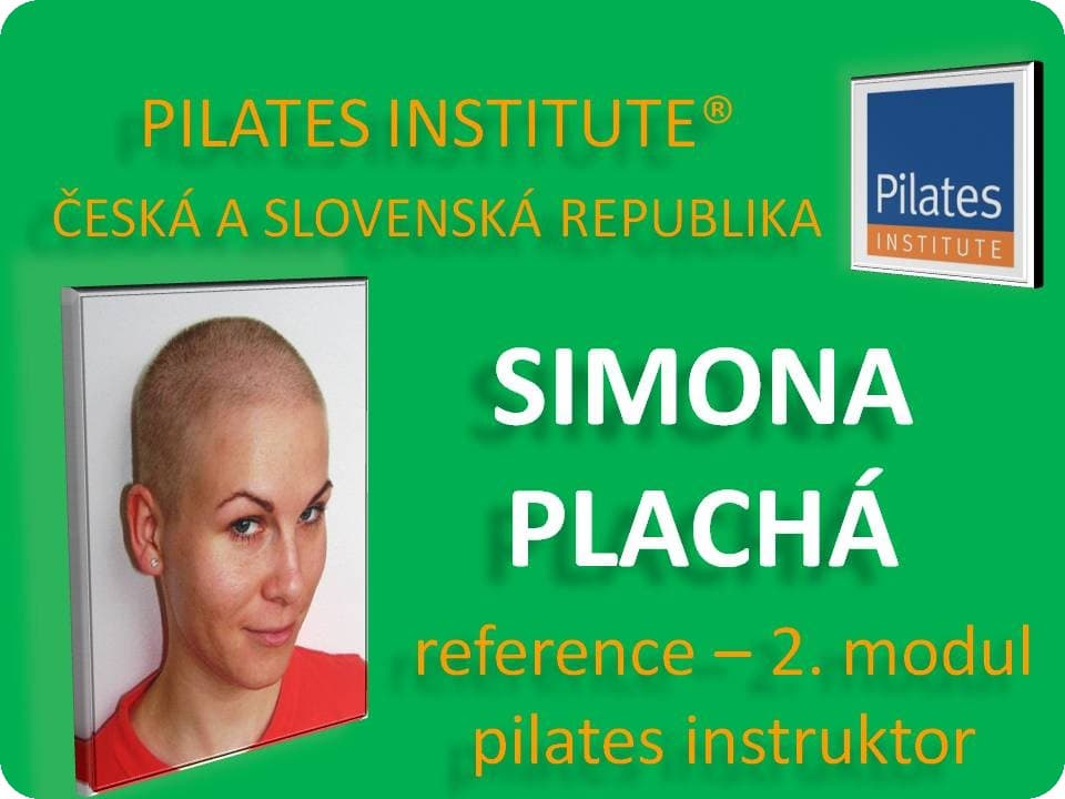 Simona Plachá - reference pilates matwork - modul 2