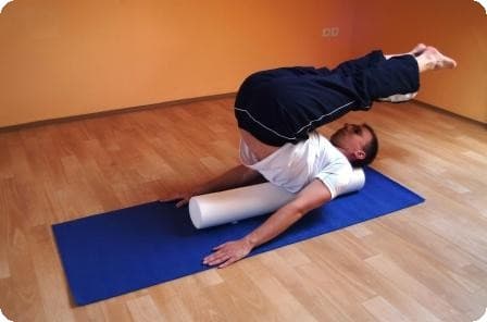 Daniel Muller - Fit doma na pěnové nudli - pilates foam roller