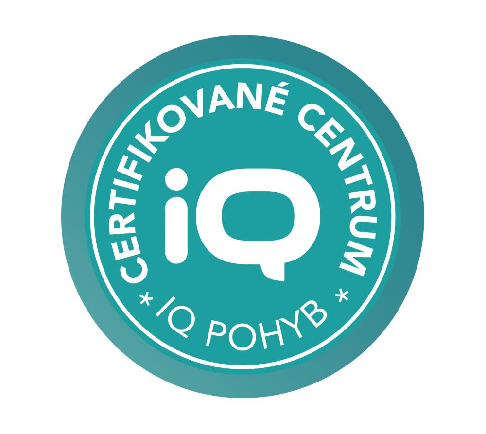 IQ pohybová certifikovaná centra - pečeť IQ pohybová certifikovaná centra - pečeť